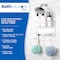 Kenney Mfg Rust-Resistant 2-Tier Small Hanging Shower Caddy with Suction Cups and Razor Holder, White KN614121 - alternate 6